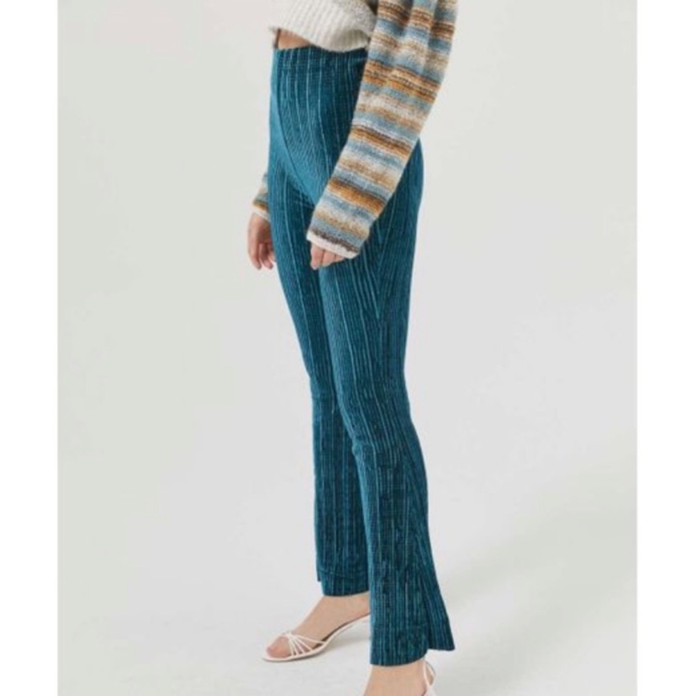 Urban outfitters XS emerald velvet pants
